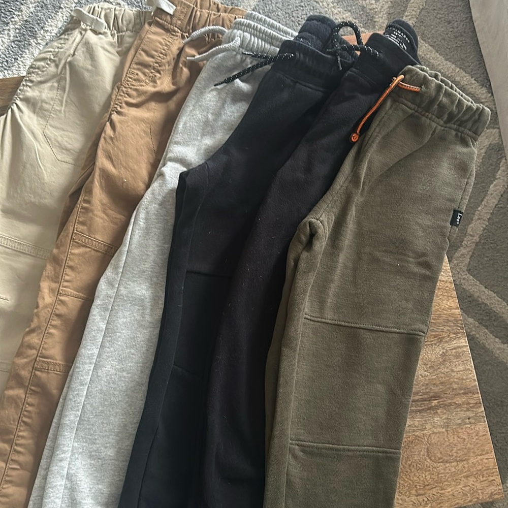 Boys pant lot sz 6 & 6/7 EUC